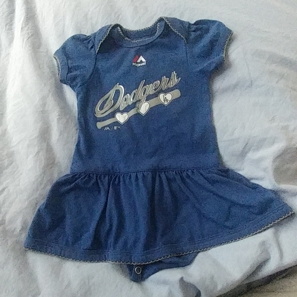 baby girl dodgers outfit
